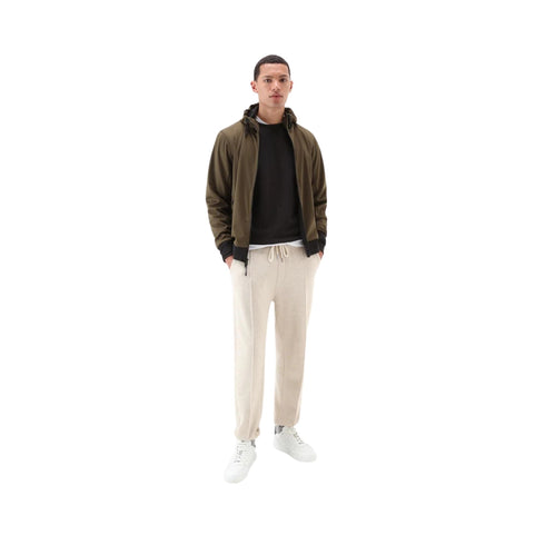 Giubbino Uomo in tessuto Softshell Verde WOOLRICH- Francavilla Moda